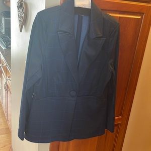 NWT CAbi Navy blazer size 14